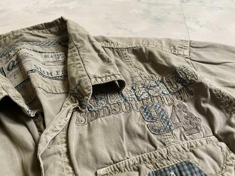 Športová vintage košeľa, s.oliver,l