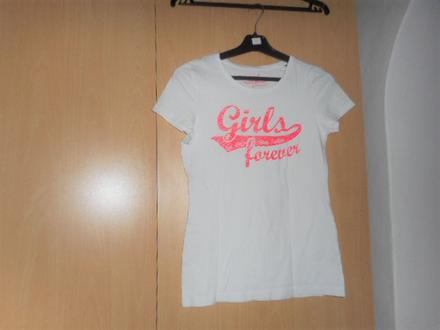 Tričko- veľ. s/m- girls, s