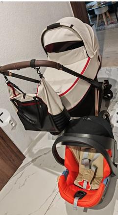 Kočík trojkombinácia cybex priam ferrari s podvoz., cybex