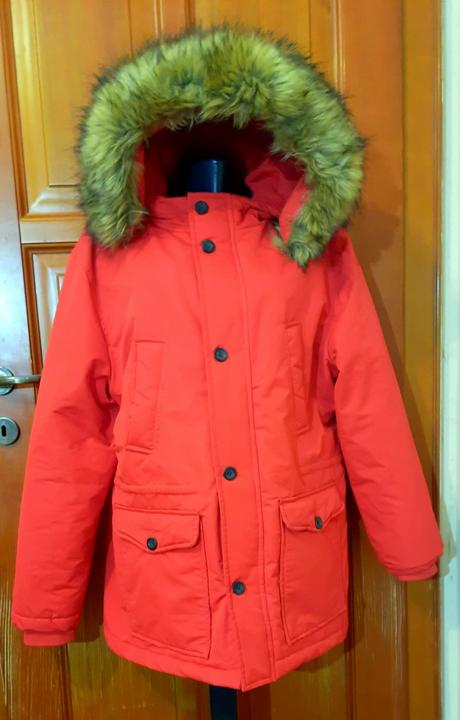Predám hrubú červenú bundu calliope veľ.xxl s odop, calliope,xxl