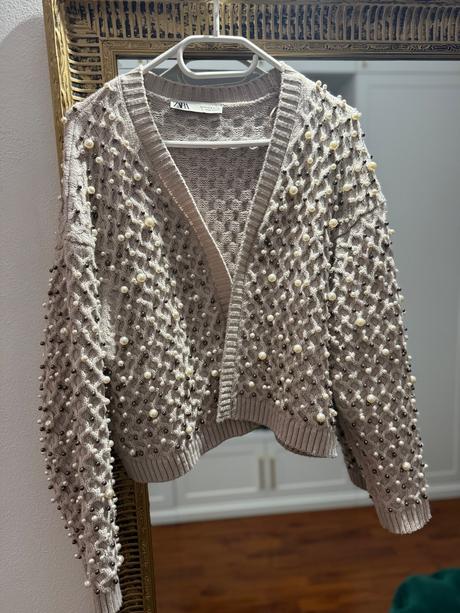 Zara perlickovy svetrik, zara,m
