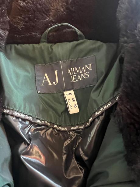 Krasna bunda, armani,m