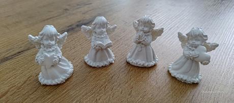 Anjel biely - mix - 45 mm, 