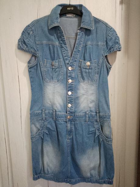 Riflové šaty 42-44, 42