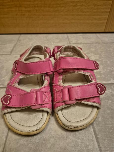 Ružové sandále pre dievča 27, 27
