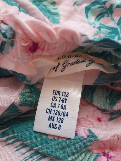 Ruzovy kvetinovy overal logg, l.o.g.g.,128