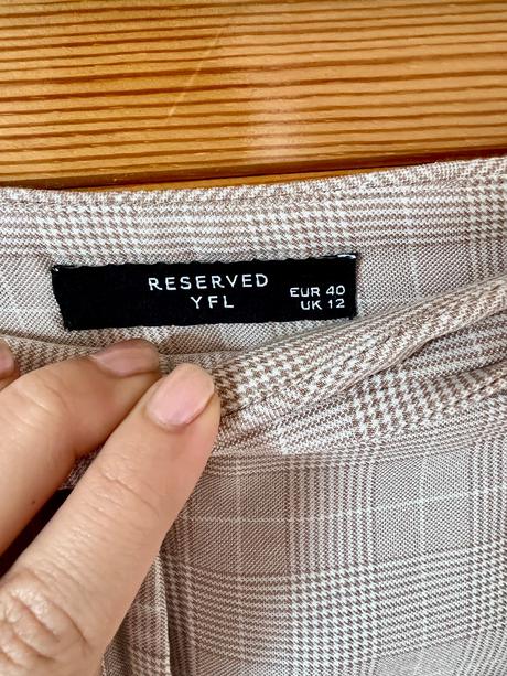 Kárované nohavice, reserved, 40, reserved,40