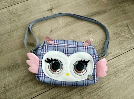 Interaktívna kabelka sova,