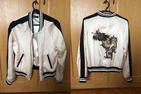 Štýlová bombera, fishbone,s