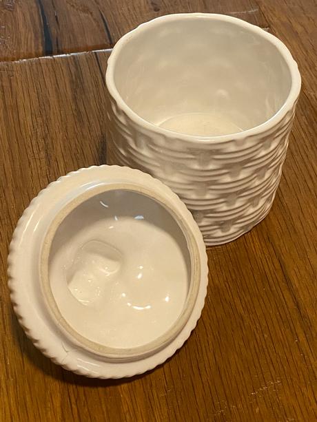 Jahoda - nádoba / dóza na džem s vrchnákom,