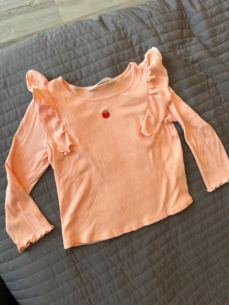Tričko s volánikom, h&m,122