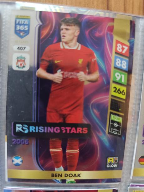 Futbalové kartičky fifa 365 2025 - rising stars,