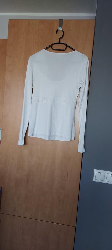 Tričko s čipkou veľ. 40, marks & spencer,40