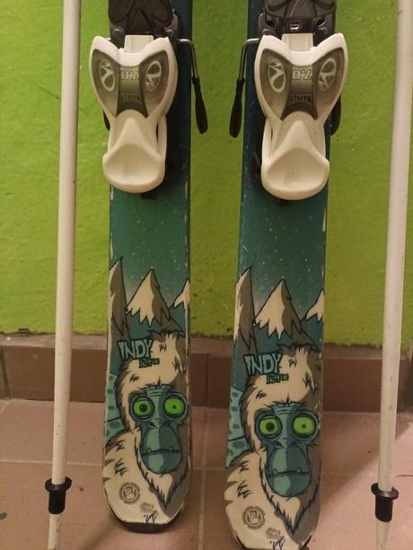 Lyže 125cm, 120-129 cm