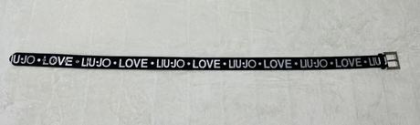 Čierno strieborný opasok zn. liu jo originál, liu jo