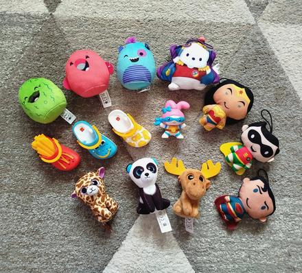 Dievčenské hračky z mcdonald's 14ks, 