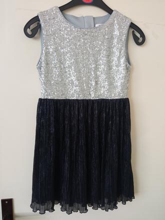 Spoločenské flitrove elegantné šaty, 146