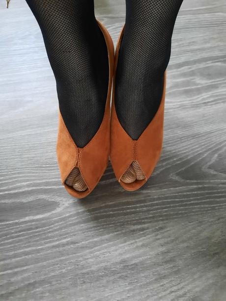 Lodičky- opätok 12 cm- 2cm platform, deichmann,39