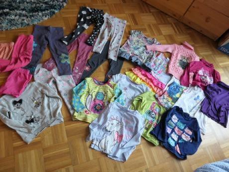 23 kusov krasne dievcenske kvalitne oblecko 3/4r., 104–116