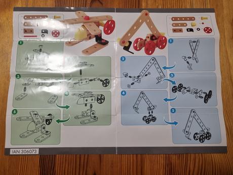 Stavebnica drevo + plast, 