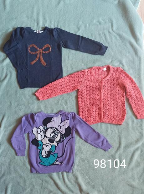 Svetre tenké 98/104, h&m,98