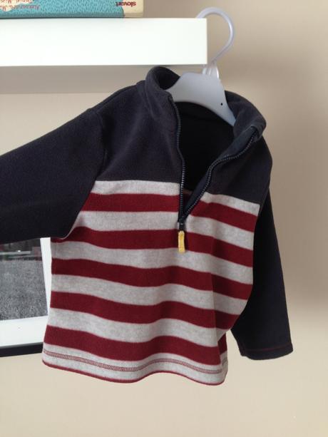 Fleecová mikina v.86, mothercare,86