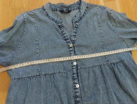 Rifľové šaty veľkosť l, l