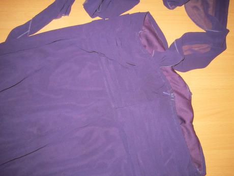 Príležitostné fialové šaty--xl, xl