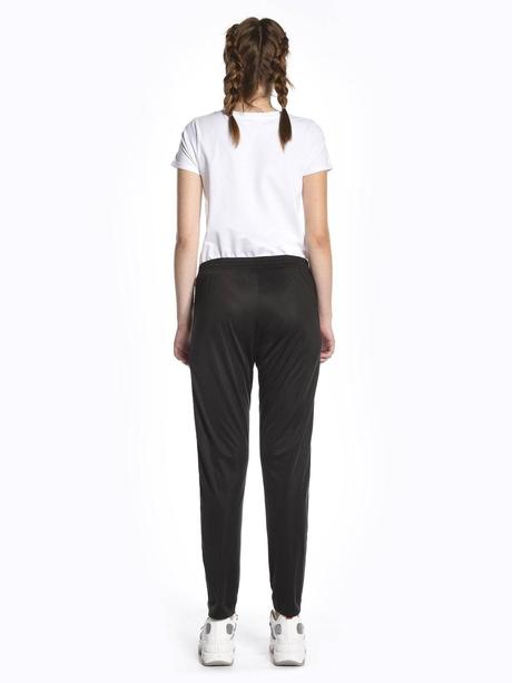 Gate dámske čierne tepláky s bielym prúžkom, gate,34 / xs