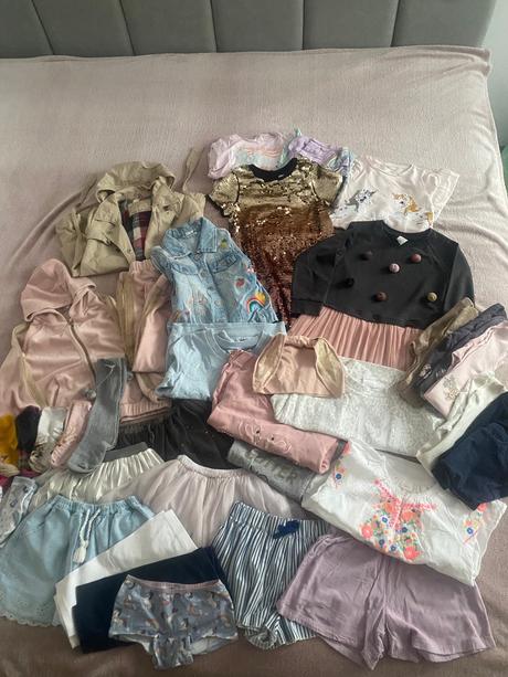 Balík oblečenia dievčatko  4-6 rokov, 104–116