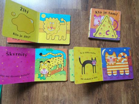 Knižky s puzzle,