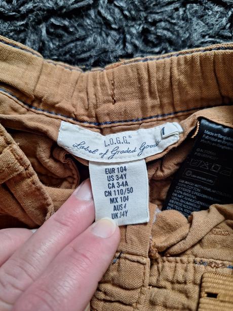 Kraťase, h&m,104