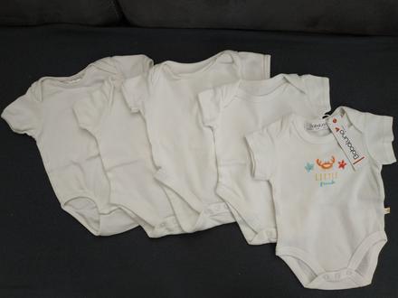 Body biele 5 ks, 56