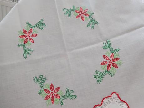 Vianočný set obrusov,