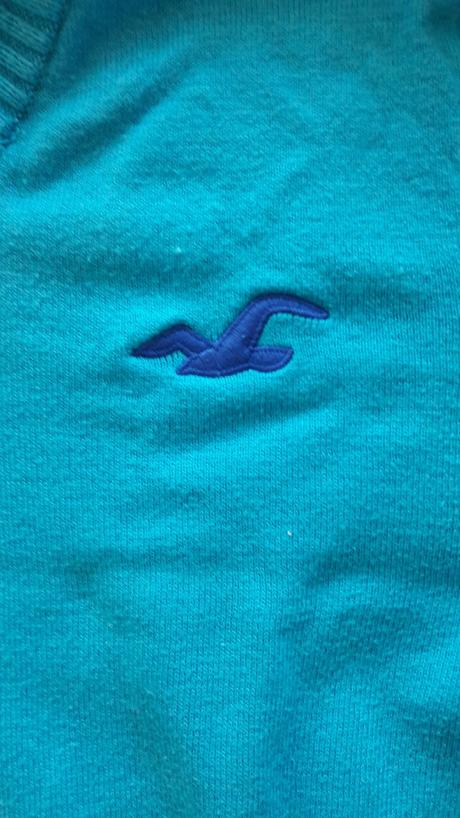 Svetrík od hollister modry - l, hollister,l