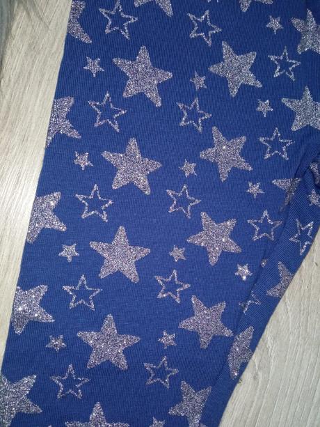 Dievčenské legíny s hviezdičkami (12-18 mes.), fagottino,80