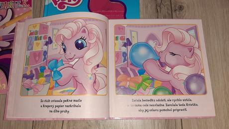 My little pony, sada knižiek a maľovánky,