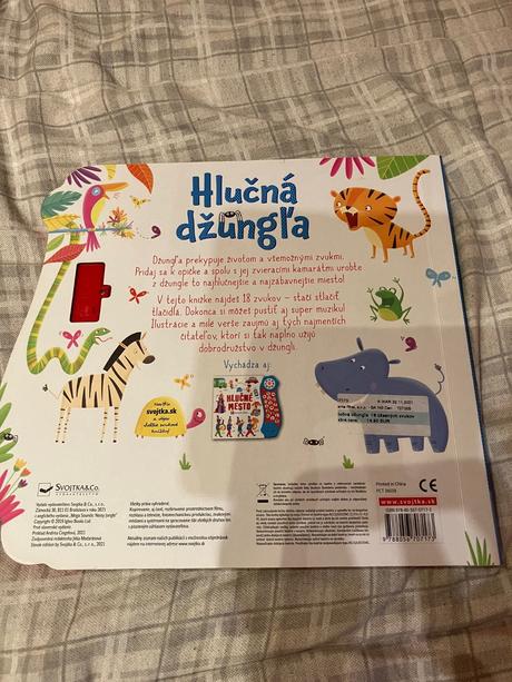 Zvuková kniha hlučná džungľa,