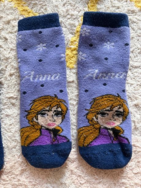 Ponozky elza froté protišmykové, disney,27