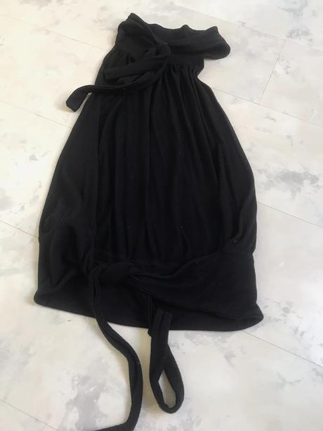 Luxusné tričko s holým chrbátom, l