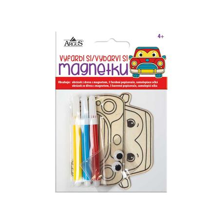 Vyfarbi si magnetku auto, 