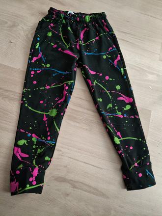 Tepláky unisex 110/116 bavlna, 110