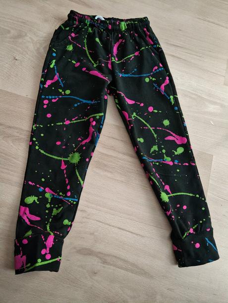 Tepláky unisex 110/116 bavlna, 110