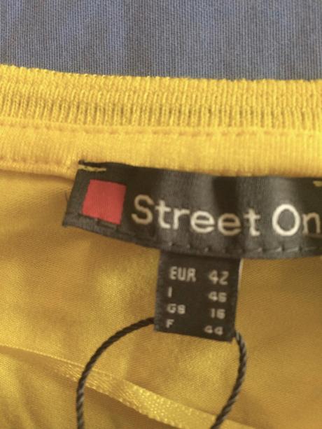 Street one žltá blúzka/top vel.l, street one,42 / l
