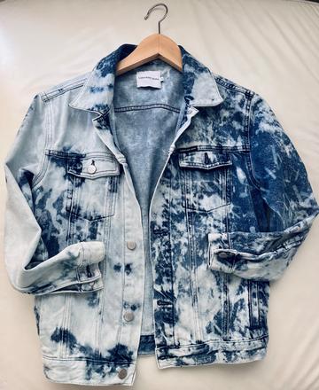 Rifľová bunda, calvin klein,152