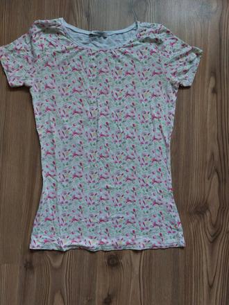 Kvetinkové tričko, orsay,xs