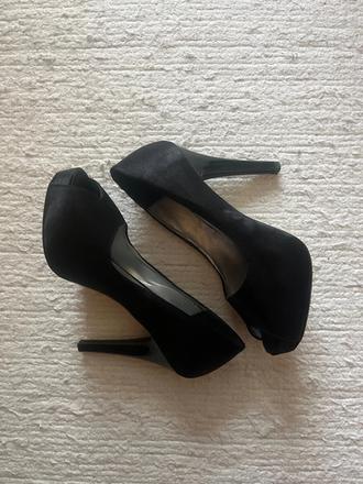 Topánky s vysokým opatkom na platforme olivia, 36