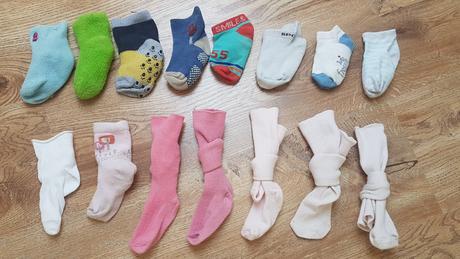 Ponožky na cca 6 - 12 mes., 80