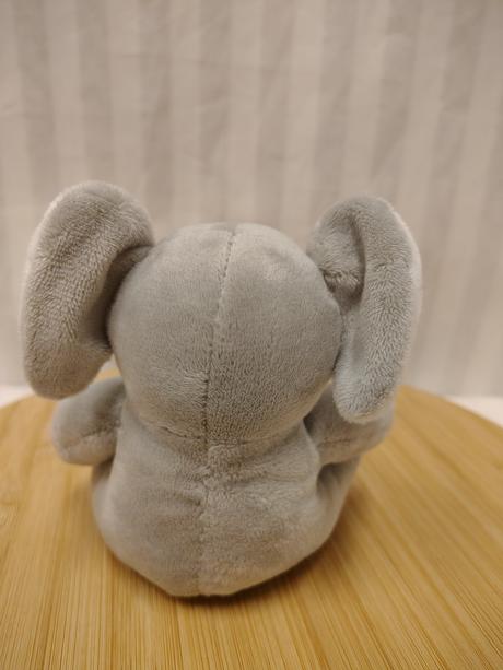 Plyšový sivý slon, chocoland,12 cm, 