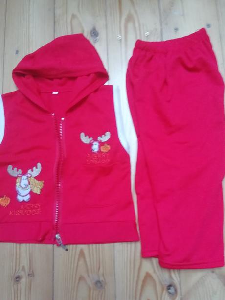 Súprava nohavice + vesta, 86